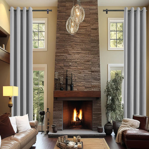 rideau occultant sur mesure extra long style moderne - vue 2 sur 9
