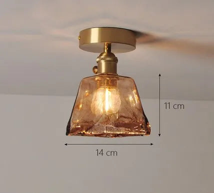 plafonnier moderne en verre pour intérieur et extérieur lumineux - vue 30 sur 30