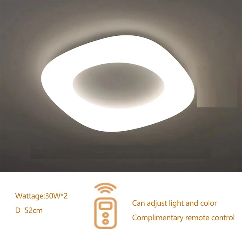 lustre led moderne intelligent pour décoration maison - vue 16 sur 18