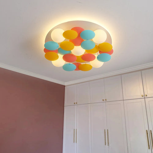 plafonnier led design romantique pour décoration artistique moderne - vue 2 sur 8