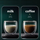 Ensemble tasses expresso verre double paroi 80ml