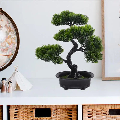 plantes de pin artificielles décoratives pour bureau et salon - vue 7 sur 7