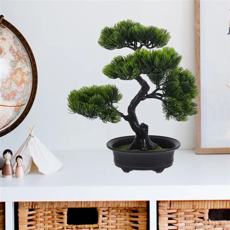 plantes de pin artificielles décoratives pour bureau et salon - vue 7 sur 7