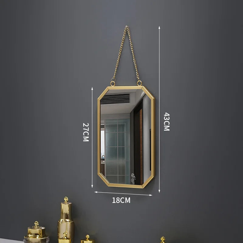 miroir mural rond créatif pour décoration intérieure et maquillage - vue 12 sur 13