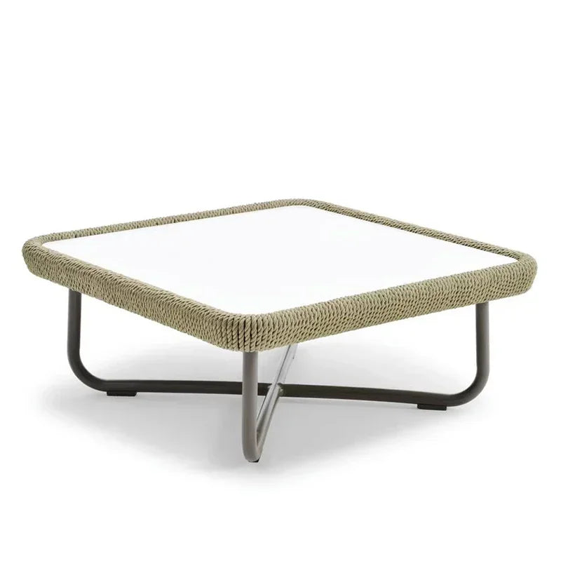 ensembles de meubles de jardin naturels avec coussins luxueux - vue 12 sur 15