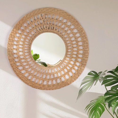 miroir décoratif mural de style européen luxe circulaire - vue 4 sur 7