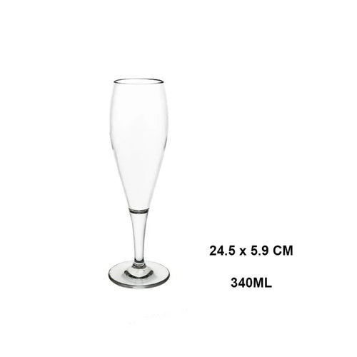 Verres à vin incassables sans pied élégants réutilisables