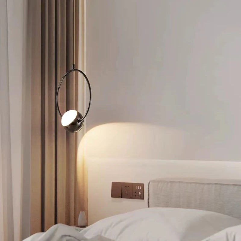 lustre led rotatif moderne naturel 4000k pour tous espaces - vue 3 sur 7