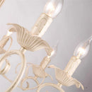 lustre classique en fer forgé vintage pour décoration intérieure