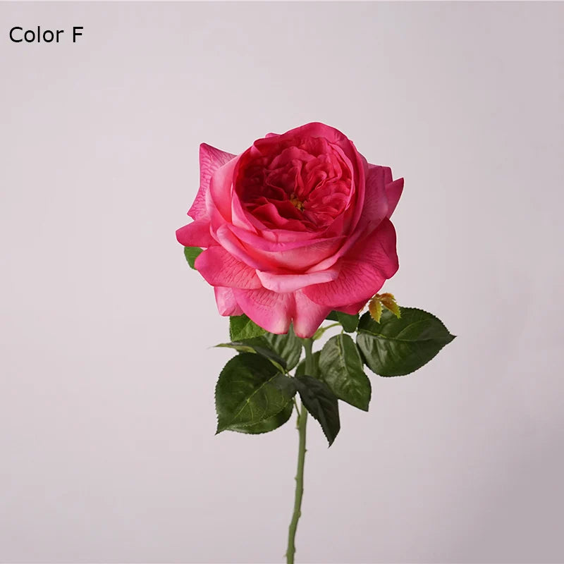 bouquet de fleurs artificielles roses pour décoration et événements - vue 12 sur 14