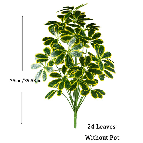 plantes artificielles de palmier et monstera pour décoration intérieure et extérieure - vue 12 sur 12