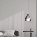 suspension en verre à plusieurs têtes pour intérieur moderne