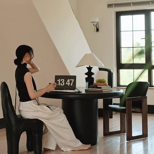 lampes de table modernes en bois et tissu pour décoration intérieure - vue 4 sur 15