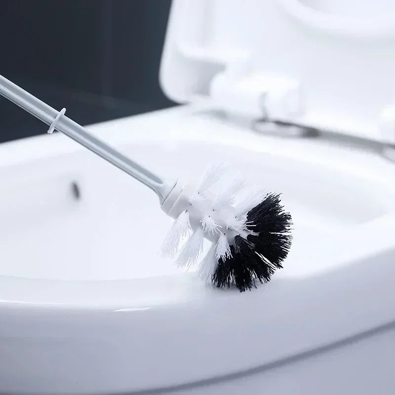 brosse de toilette luxe avec long manche pour nettoyage efficace