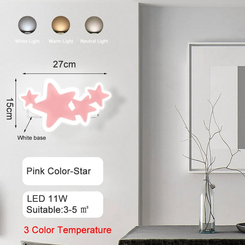 Plafonniers pour chambre d'enfant Pépinière LED Princesse Bébé - vue 23 sur 25