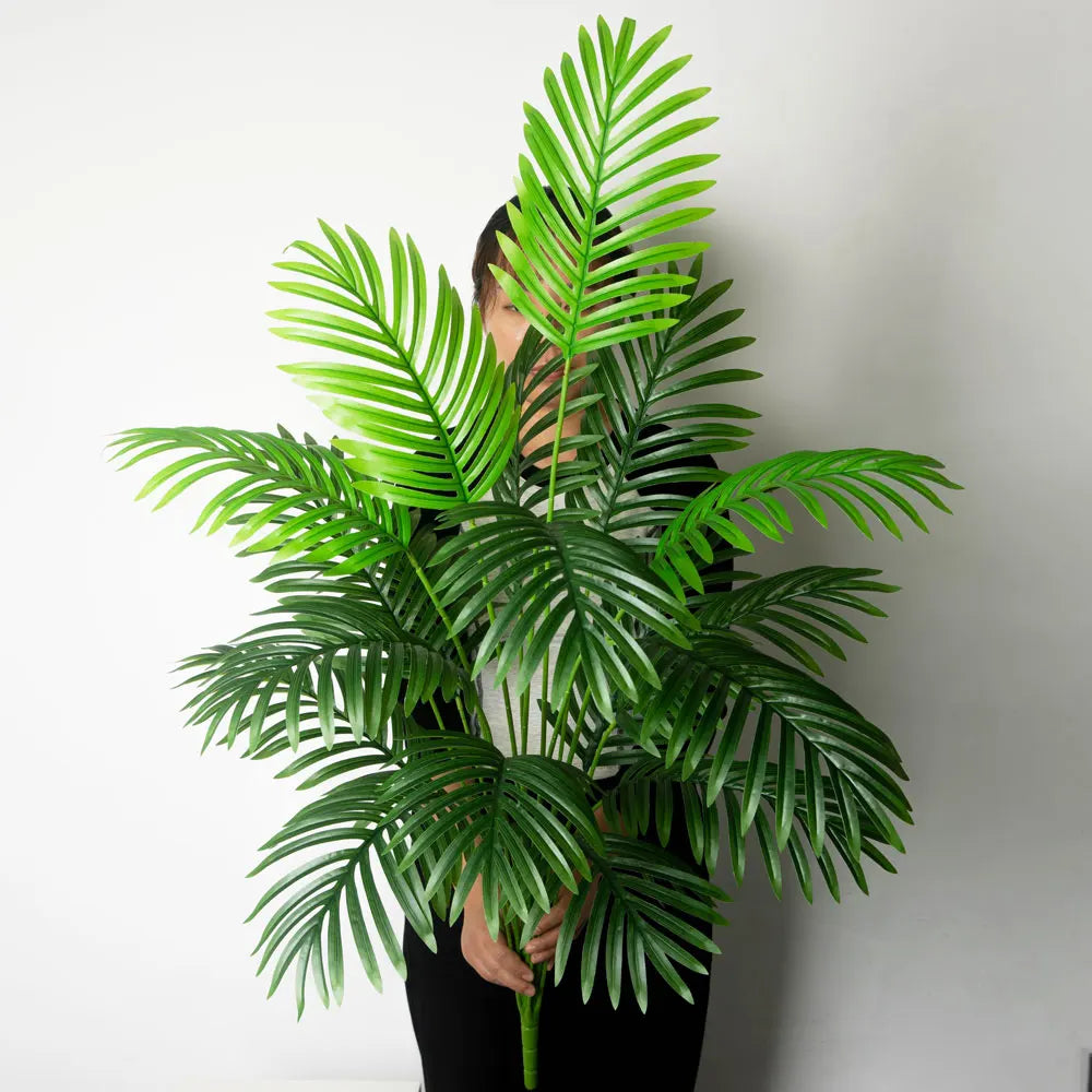 grand palmier artificiel feuillage tropical décoration intérieure extérieure - vue 4 sur 11