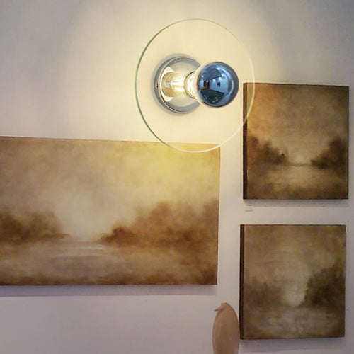 lustre en verre design rétro pour café et restaurant - vue 3 sur 8