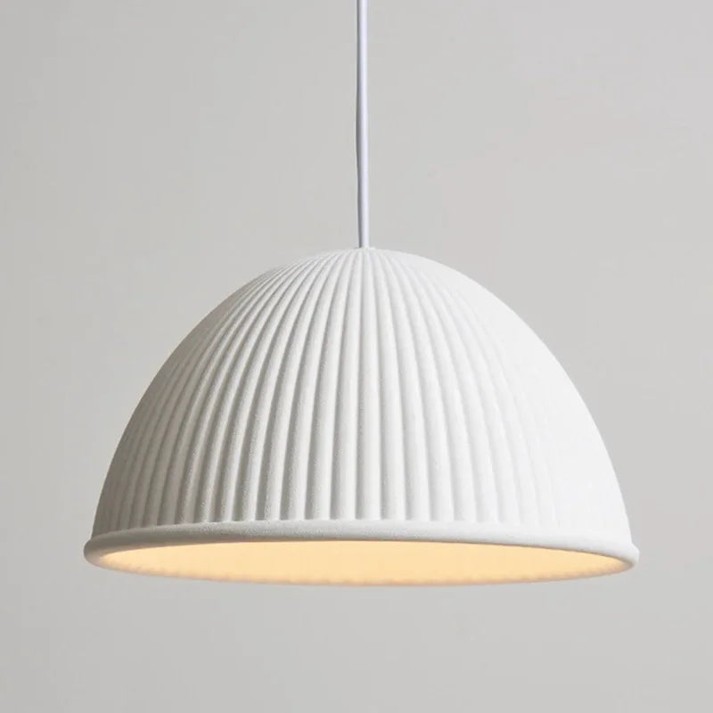 Suspension LED design moderne en résine de citrouille pour intérieur - vue 6 sur 12