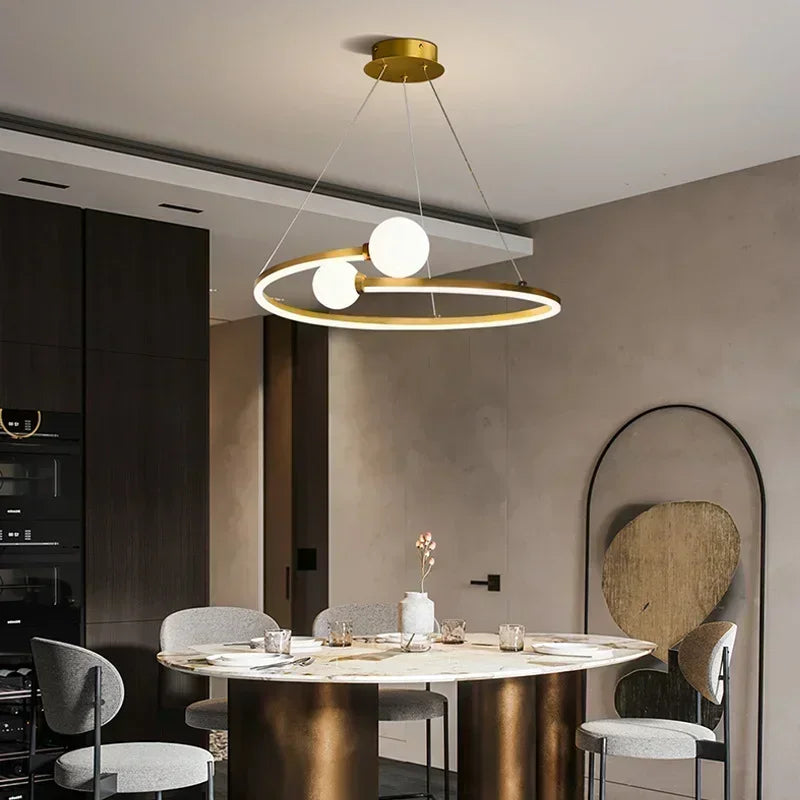 Lustre design LED salon suspension fer Restaurant lampe suspendue décoration de la maison étude grenier Garage cuisine