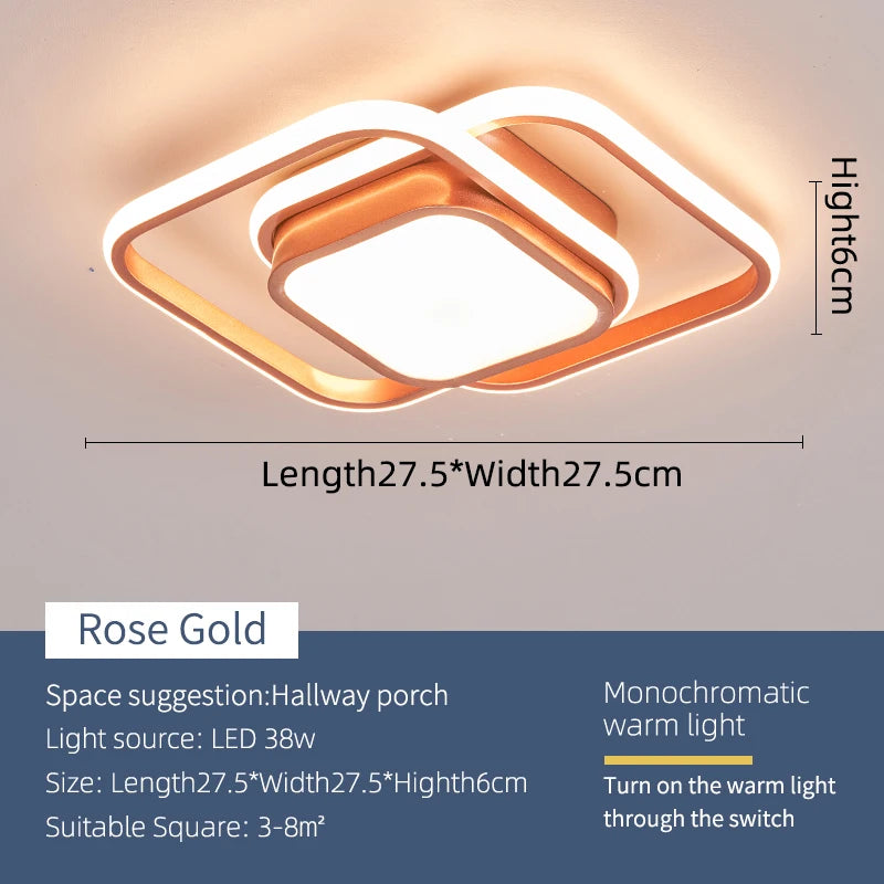lustre moderne led pour intérieur design élégant et contemporain - vue 8 sur 8