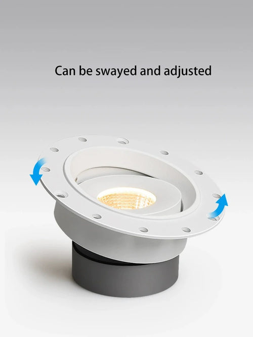 spot led ultra fin sans cadre anti-éblouissement pour maison - vue 10 sur 17