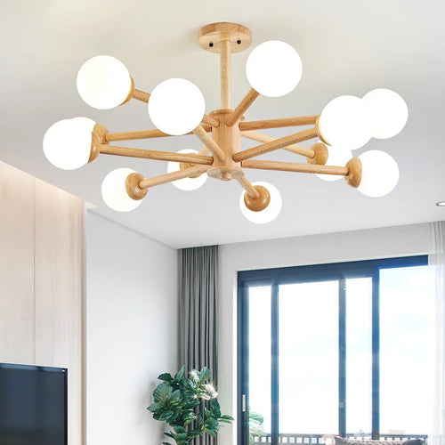 lustre en verre moderne pour décoration intérieure élégante - vue 2 sur 10