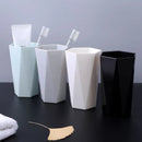 gobelet pour bain de bouche et brosse à dents en plastique solide