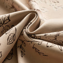 Rideau occultant motif floral moderne pour salon chambre