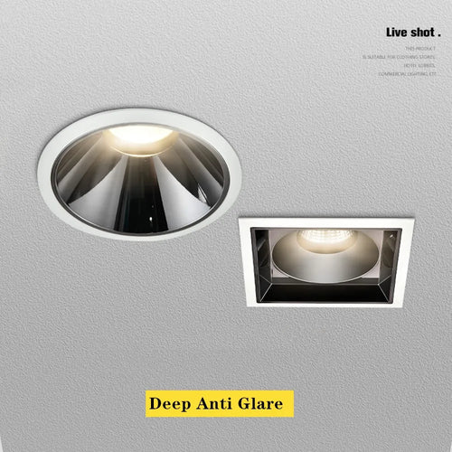 spot led downlight décoration intérieure projecteurs plafonniers - vue 4 sur 7