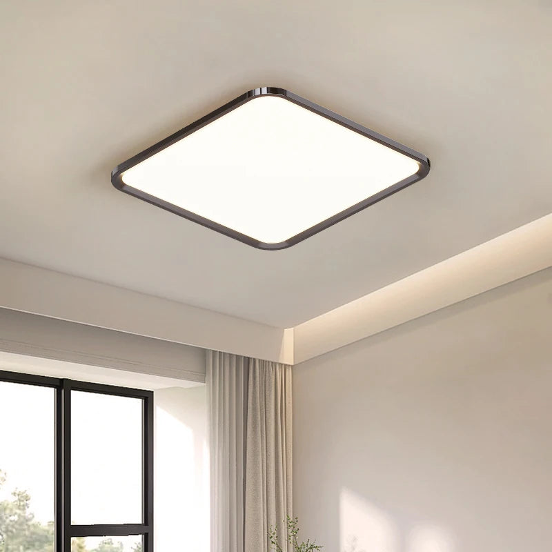 Plafonnier ultramince LED moderne lumières pour salon salle à manger chambre appartements couloir allée projecteur lampes d'éclairage intérieur