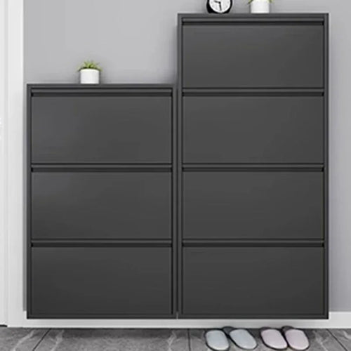 étagère à chaussures moderne en bois pour rangement intérieur élégant - vue 6 sur 53