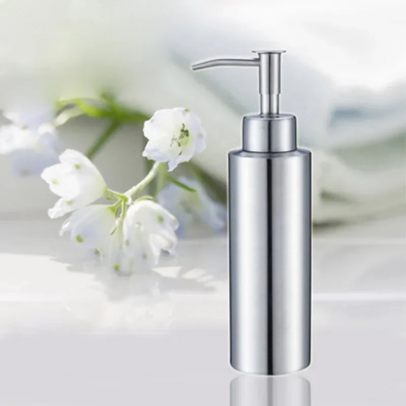 distributeur de savon en acier inoxydable pour mains et corps - vue 9 sur 14