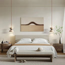 lustre rétro en pierre naturelle pour décoration moderne