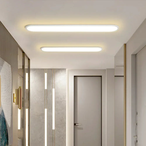 plafonnier led ultra fin moderne pour intérieur élégant et contemporain - vue 3 sur 15