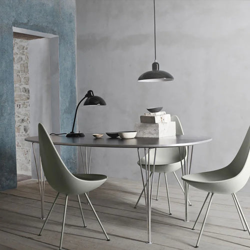 lustre moderne minimaliste style industriel pour café et bar - vue 4 sur 9