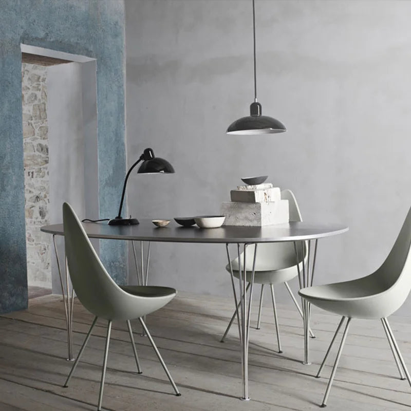 lustre moderne minimaliste style industriel pour café et bar - vue 3 sur 9