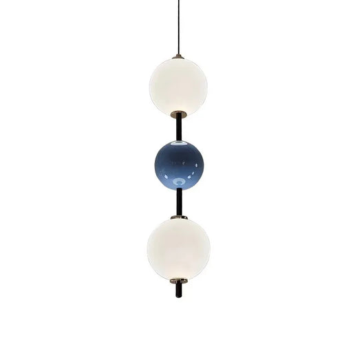 Glass Ball LED Pendant Light Ceiling Suspension Hanging for Living Dining Room Bedroom - vue 2 sur 12