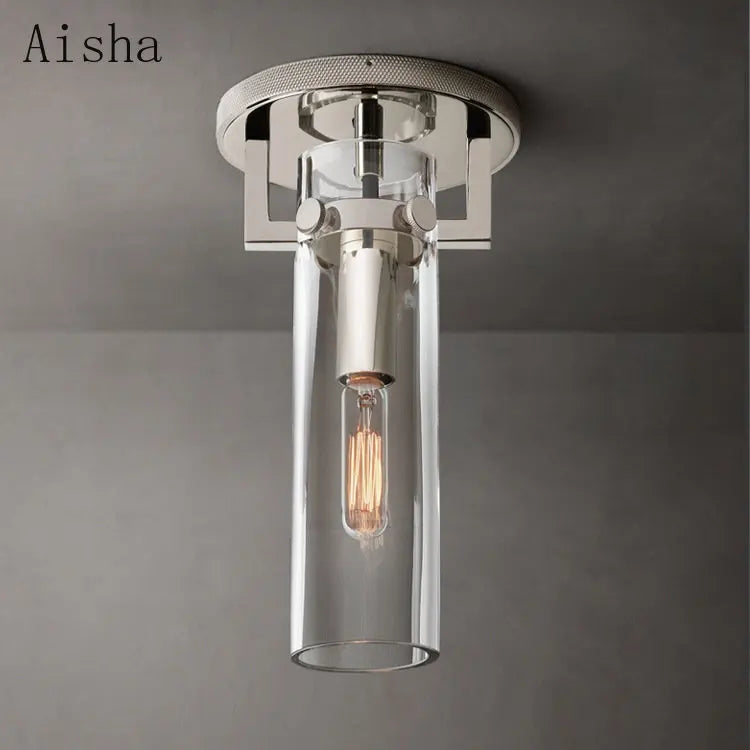suspension industrielle en verre pour décoration intérieure - vue 5 sur 15