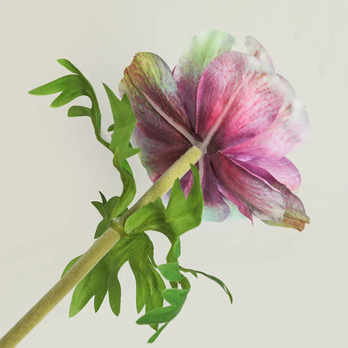 branche d'anémone fleurs artificielles décoration mariage table à domicile - vue 5 sur 12