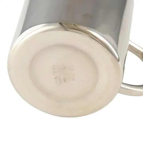 Mug café inox double paroi avec anse incassable