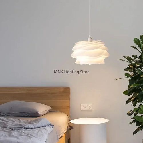 lustre romantique en acrylique design danois décoratif pour intérieur - vue 4 sur 8