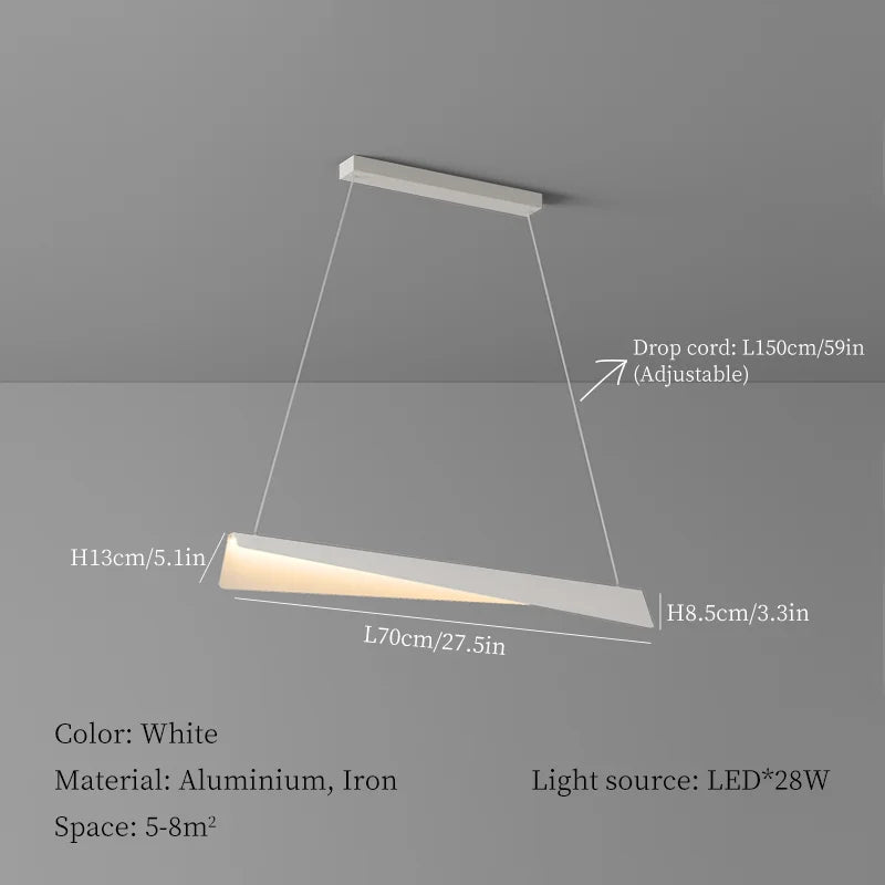 suspension moderne minimaliste pour décoration intérieure créative