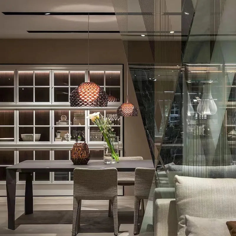suspension design italien ajouré pour intérieur moderne - vue 5 sur 8