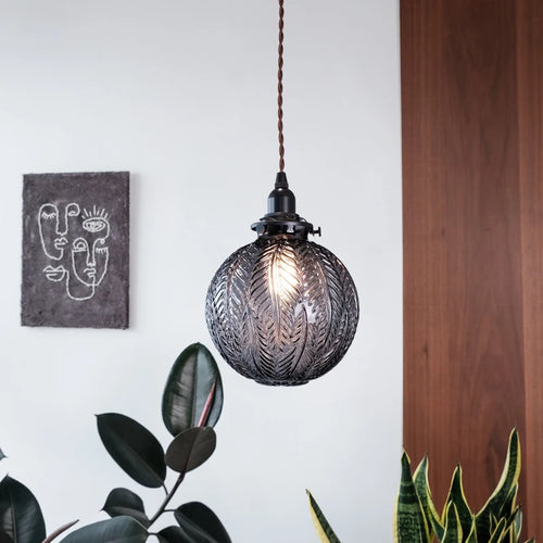 suspension en verre design moderne style loft nordique décoratif - vue 3 sur 10
