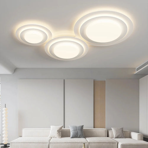 Plafond moderne à LEDs lumière minimaliste carré chambre décor plafonnier pour chambre salon salle à manger allée éclairage intérieur