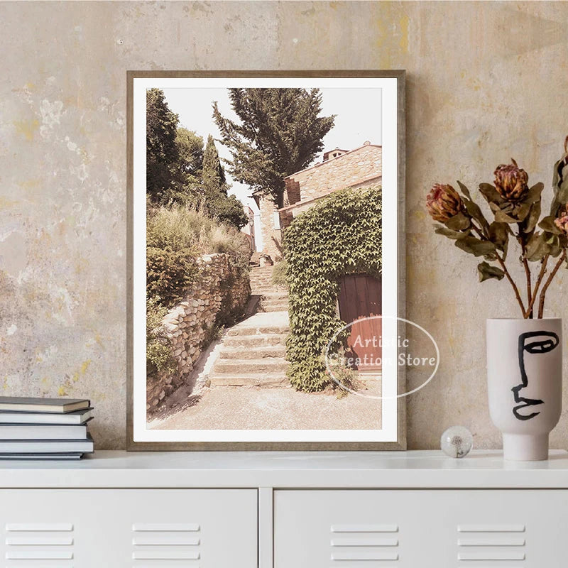 photographie florale de printemps en toile pour décoration murale - vue 4 sur 12