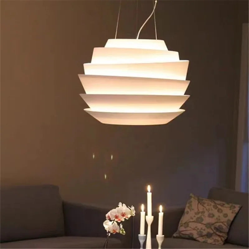 Foscarini Le Soleil suspension Style nordique réplique lampe design lampe de chevet chez l'habitant rétro restaurant décoration lumière - vue 5 sur 7