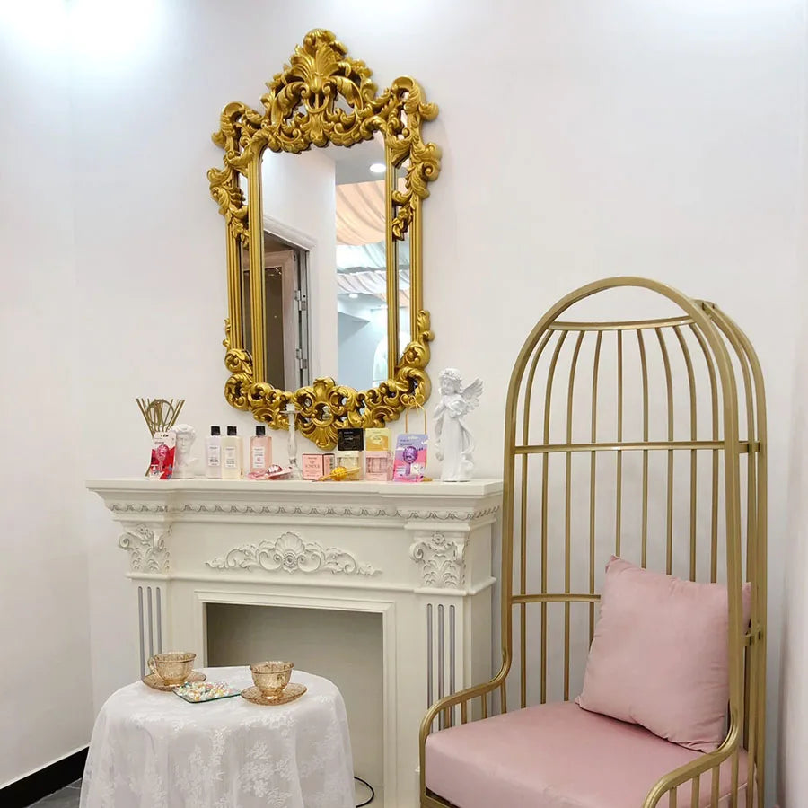 miroirs décoratifs artisanaux esthétiques pour maquillage irréguliers - vue 6 sur 14