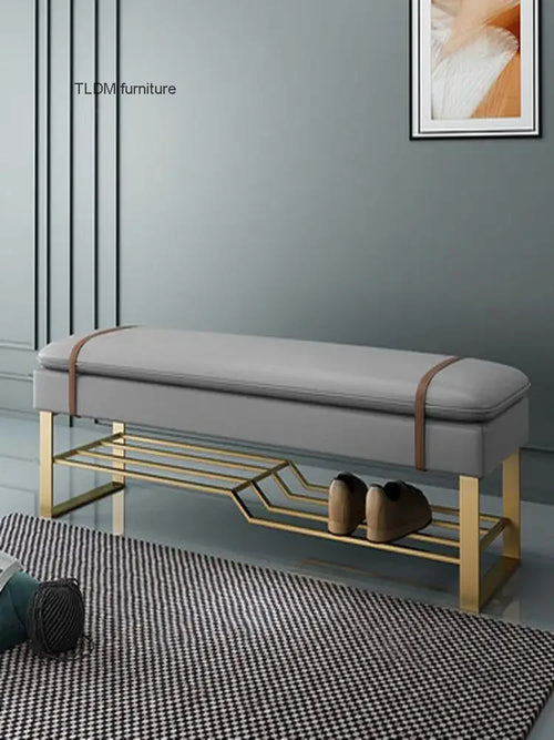 bureau minimaliste avec poufs et bancs design créatif - vue 5 sur 15