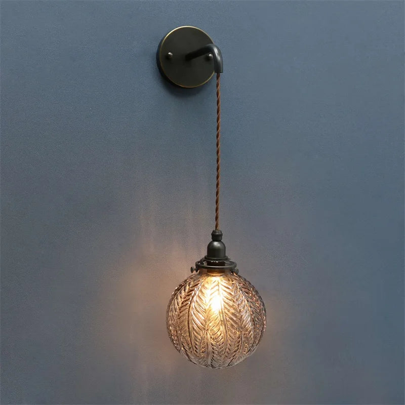 suspension en verre design moderne style loft nordique décoratif - vue 10 sur 10
